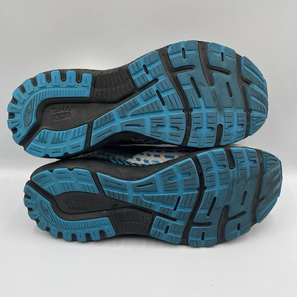 Brooks Adrenaline 21 Men's Size 10 D (Medium) Running Shoes Gray Gym *READ*
